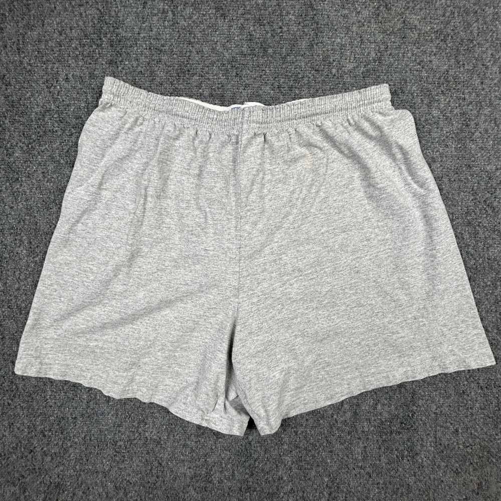 Russell Athletic Gym Shorts Mens XXL Gray Vintage Made in USA Cotton Blend 90s